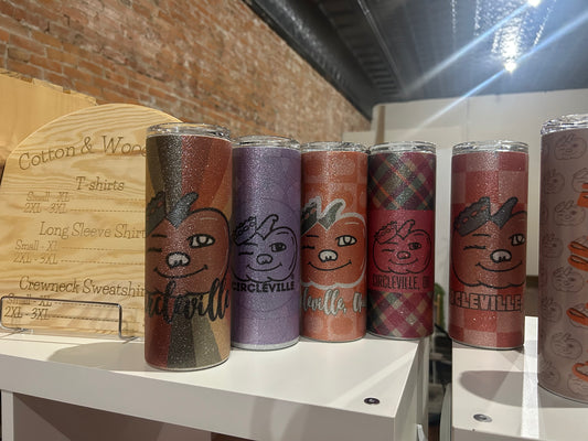 Hogg glitter tumbler